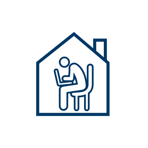 Flexible Remote Work Icon